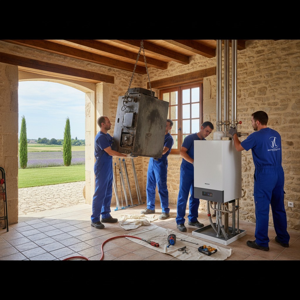 Projet de Chauffagiste - Photo 1